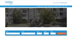 Desktop Screenshot of mantraportsea.com.au